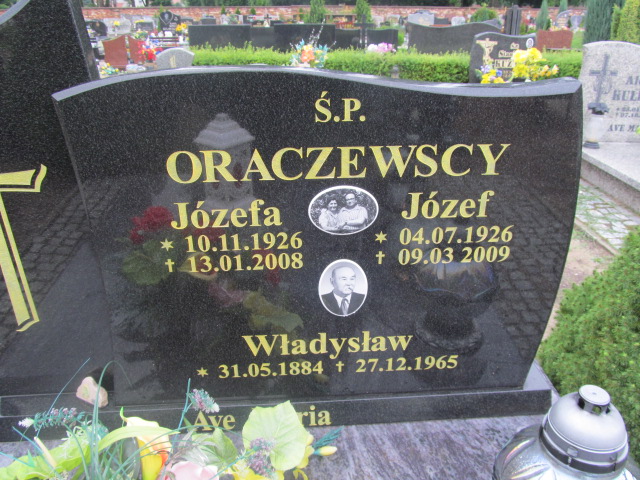 Grób Józef Oraczewski