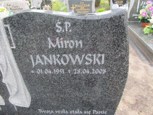 Miron Jankowski 1951 Żagań - Grobonet - Wyszukiwarka osób pochowanych