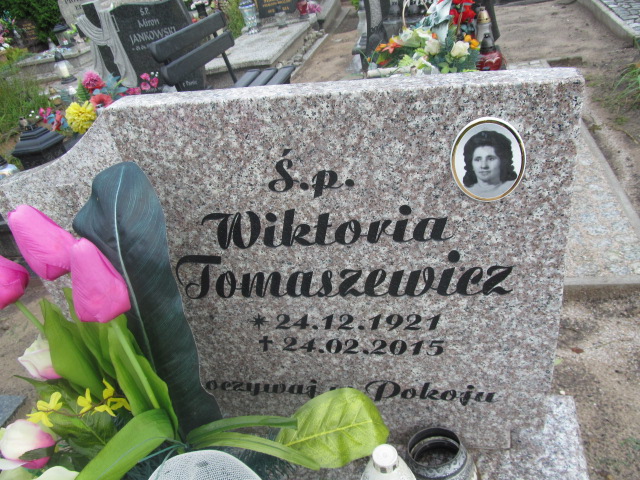 Wiktoria Tomaszewicz 1921 Żagań - Grobonet - Wyszukiwarka osób pochowanych