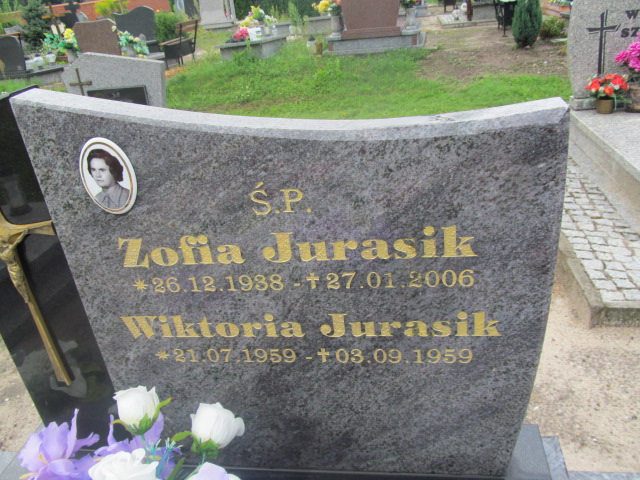 Zofia Jurasik 1938 Żagań - Grobonet - Wyszukiwarka osób pochowanych