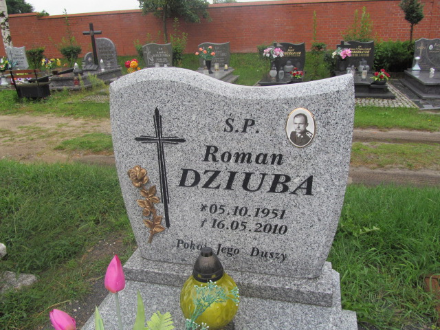 Roman Dziuba 1951 Żagań - Grobonet - Wyszukiwarka osób pochowanych