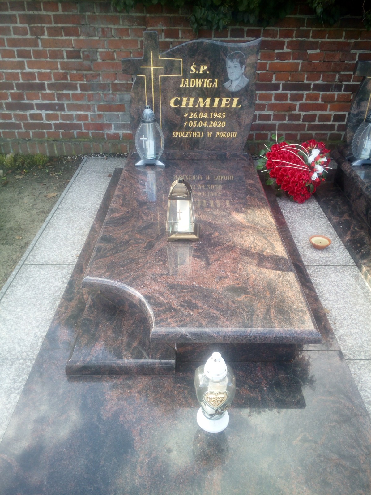 Jadwiga Chmiel 1945 Żagań - Grobonet - Wyszukiwarka osób pochowanych