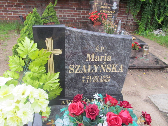 Maria Szałyńska 1954 Żagań - Grobonet - Wyszukiwarka osób pochowanych