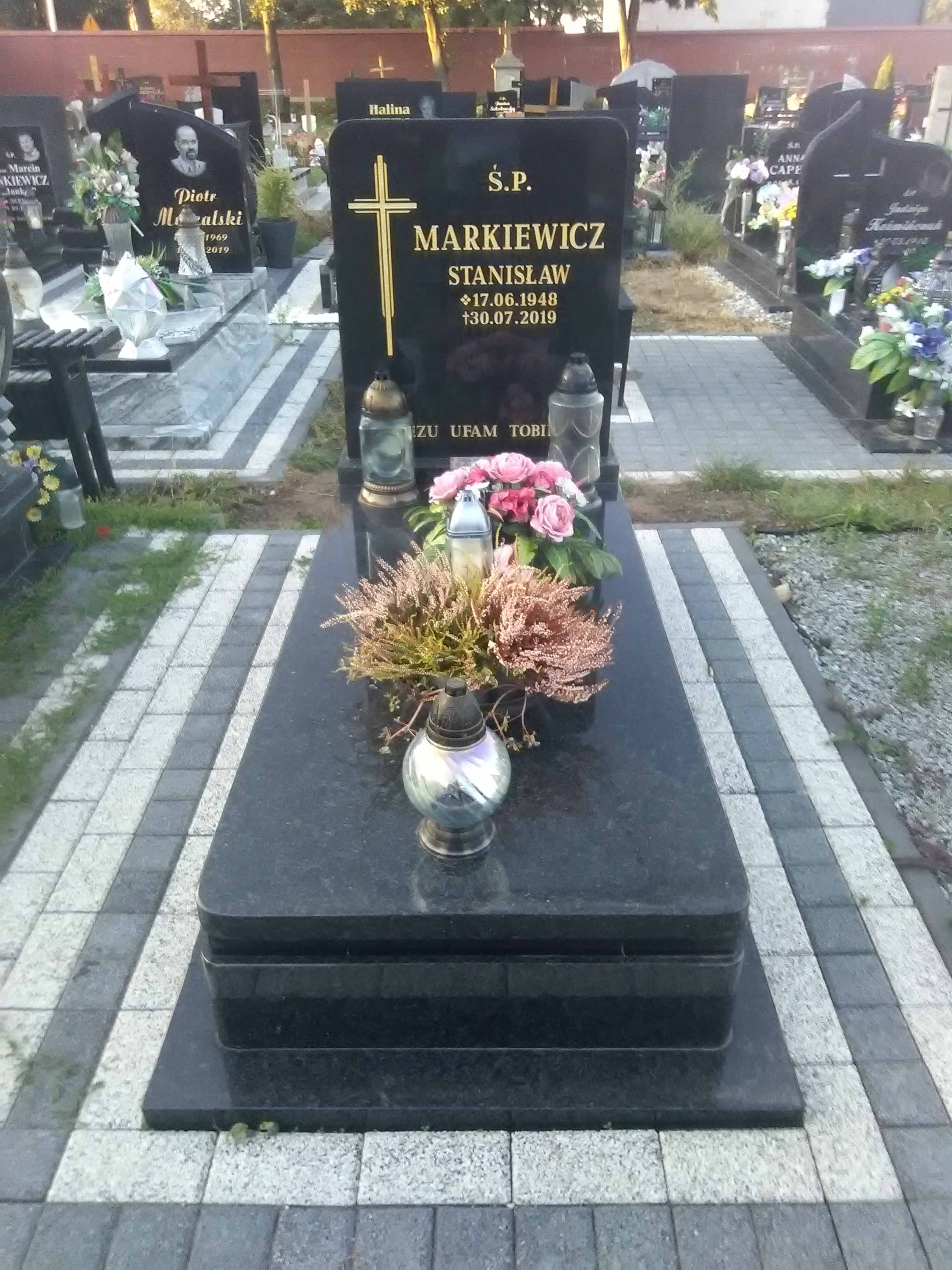 Stanisław Markiewicz 1948 Żagań - Grobonet - Wyszukiwarka osób pochowanych