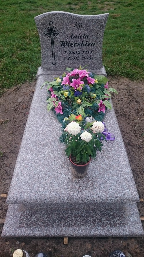 Aniela Wierzbica 1934 Żagań - Grobonet - Wyszukiwarka osób pochowanych