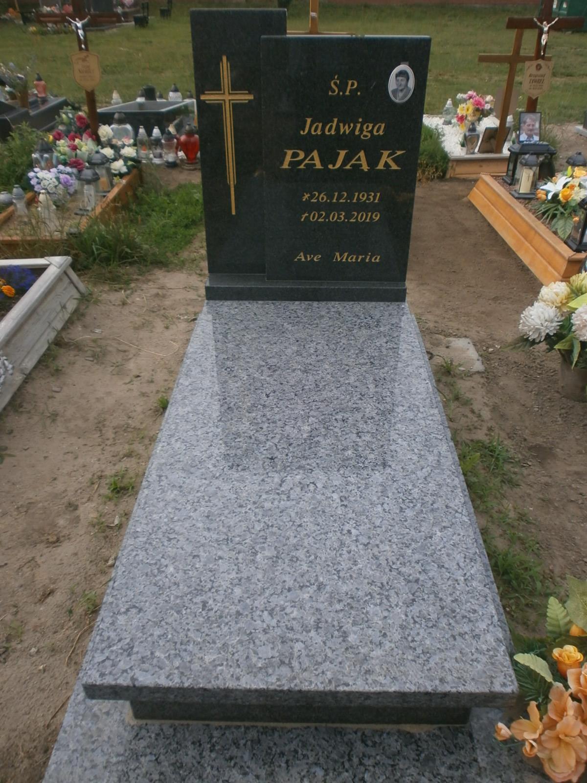 Jadwiga Pająk 1931 Żagań - Grobonet - Wyszukiwarka osób pochowanych