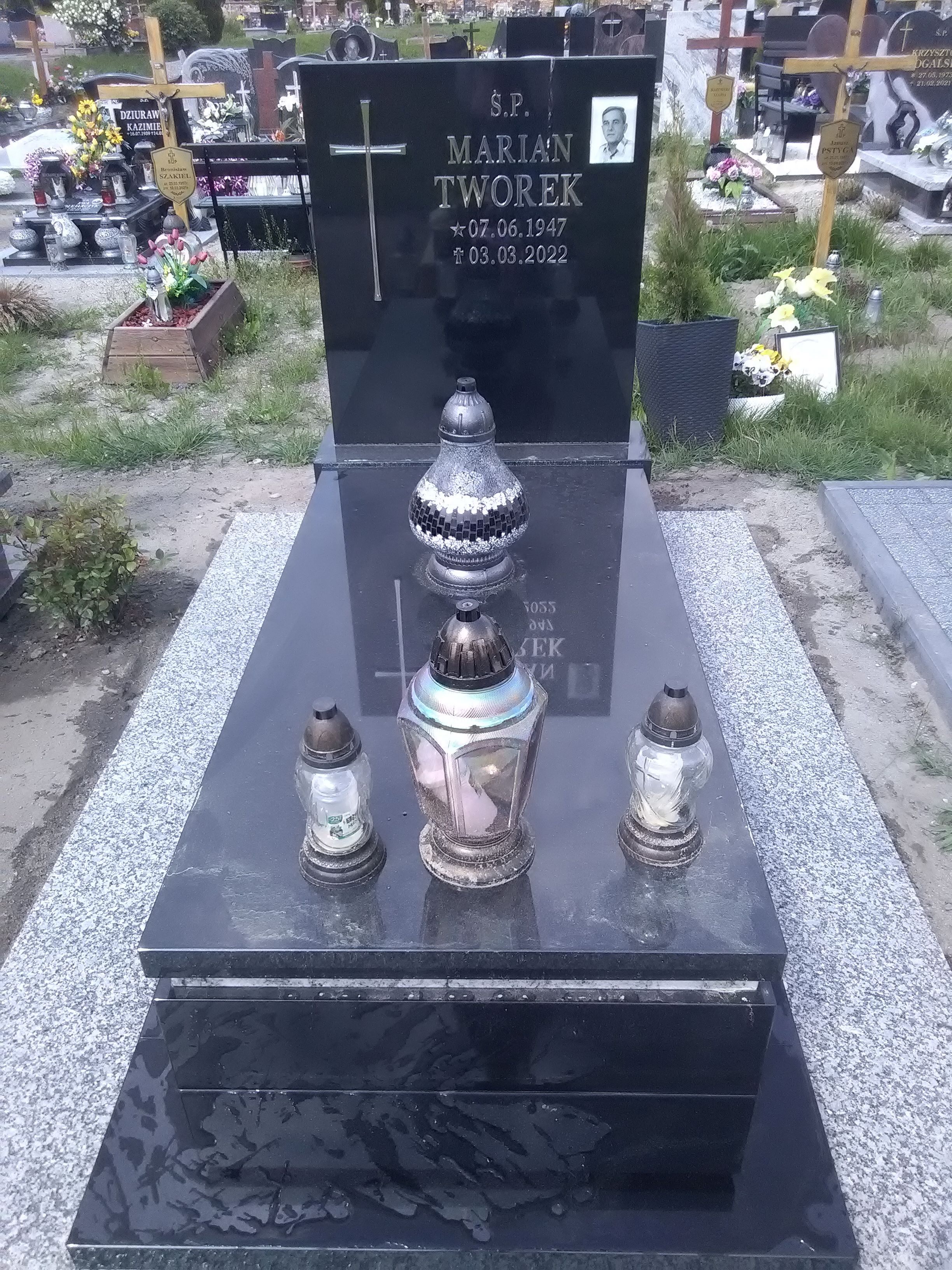 Marian Tworek 1947 Żagań - Grobonet - Wyszukiwarka osób pochowanych