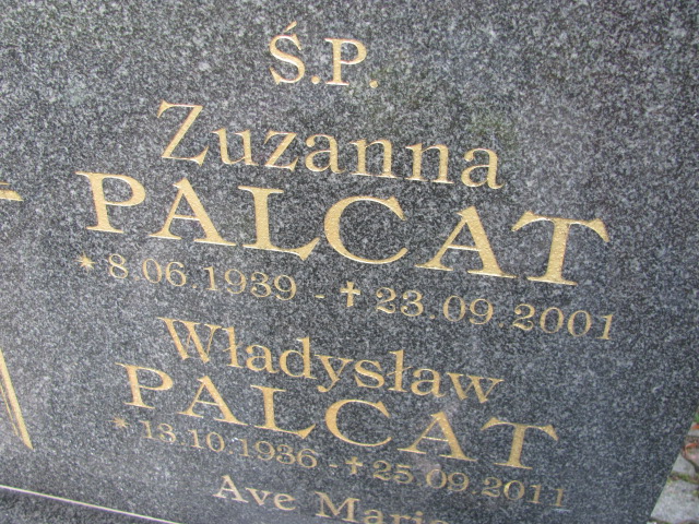 Grób Zuzanna Palcat