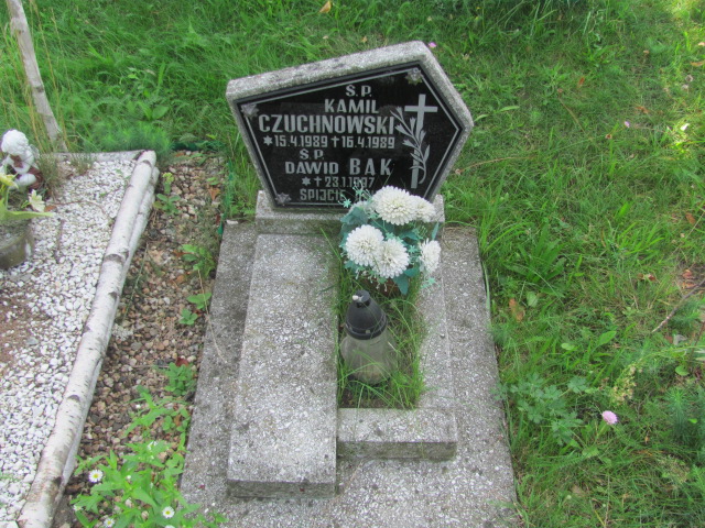 Grób Dawid Bąk