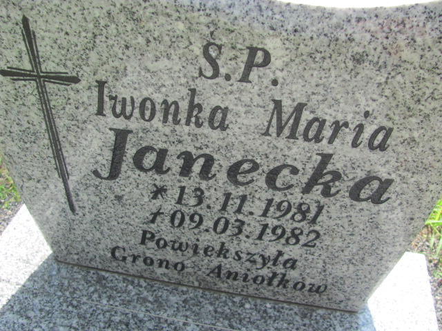 Grób Iwona Maria Janecka 