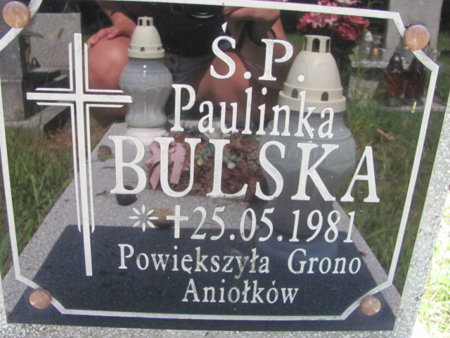 Paulina Bulska  1981 Żagań - Grobonet - Wyszukiwarka osób pochowanych