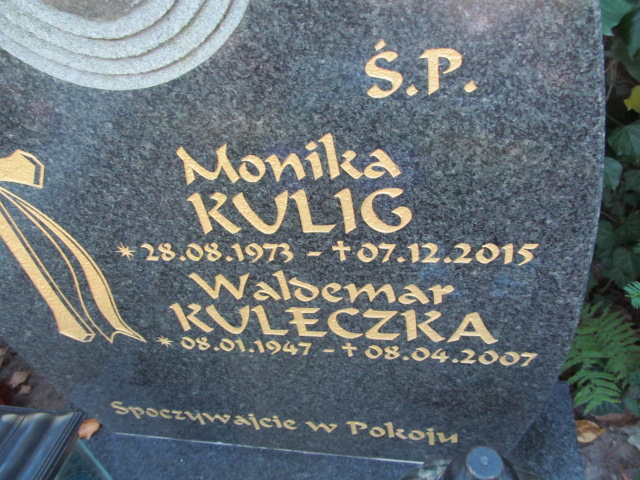 Waldemar Kuleczka  1947 Żagań - Grobonet - Wyszukiwarka osób pochowanych