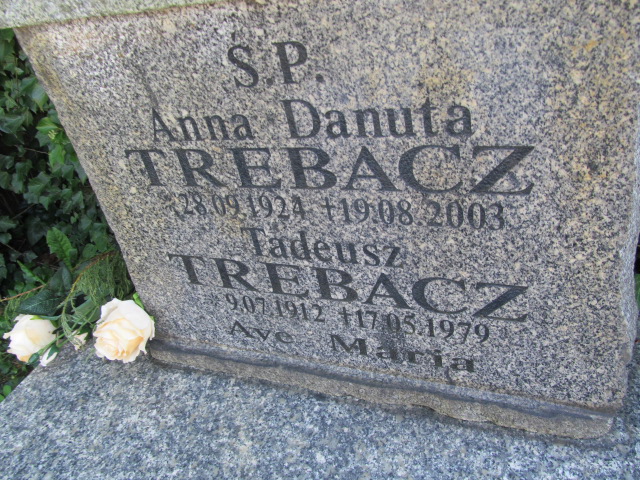 Tadeusz Trębacz 1912 Żagań - Grobonet - Wyszukiwarka osób pochowanych