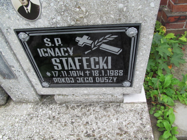 Ignacy Stafecki 1914 Żagań - Grobonet - Wyszukiwarka osób pochowanych