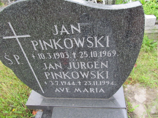 Grób Jan Pinkowski
