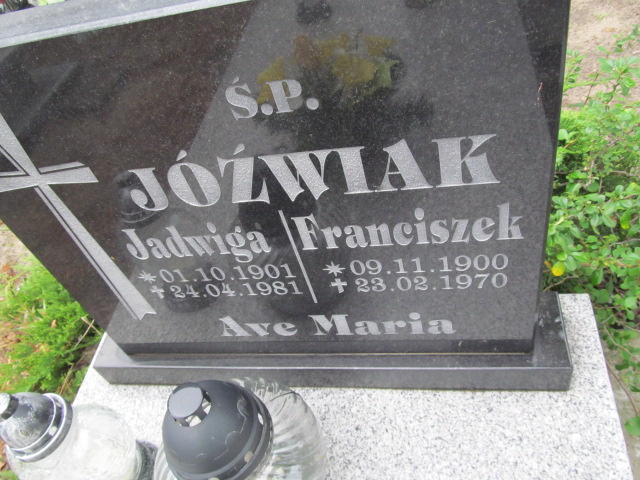 Grób Jadwiga Jóźwiak