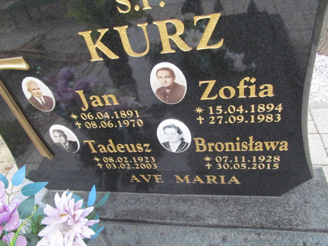 Grób Jan Kurz