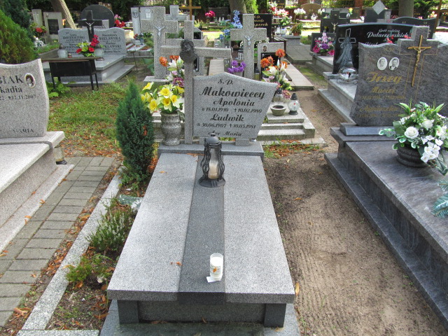 Apolonia Helena Makowiecka 1910 Żagań - Grobonet - Wyszukiwarka osób pochowanych