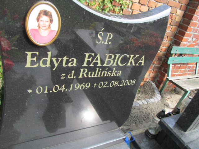 Edyta Anita Fabicka  1969 Żagań - Grobonet - Wyszukiwarka osób pochowanych